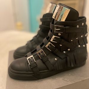 Giuseppe Zanotti London TR Donna Hightop Sneakers